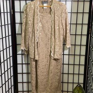 Alex Evenings Embellished Formal Dress Jacket 16